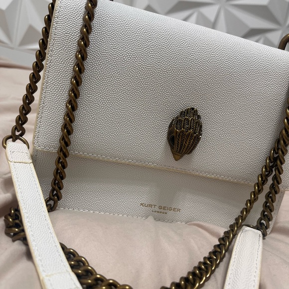 Kurt Geiger Crossbody Bag with Gold Chain - Picture 3 of 14